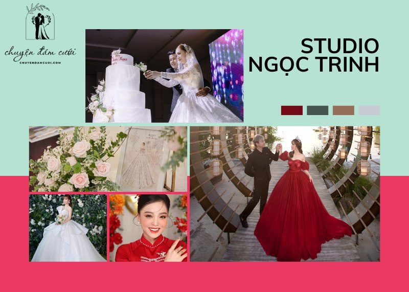 Chọn Studio áo cưới Ngọc Trinh để lưu giữ những khoảnh khắc cưới đẹp