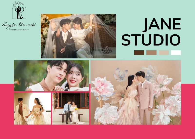 Chọn Jane Studio để tạo nên bộ ảnh cưới đẹp như mơ giữa lòng Sài Gòn