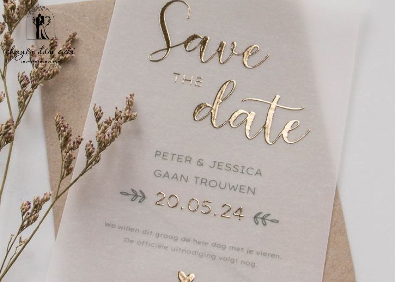 Save The Date là gì? Ý nghĩa như thế nào?