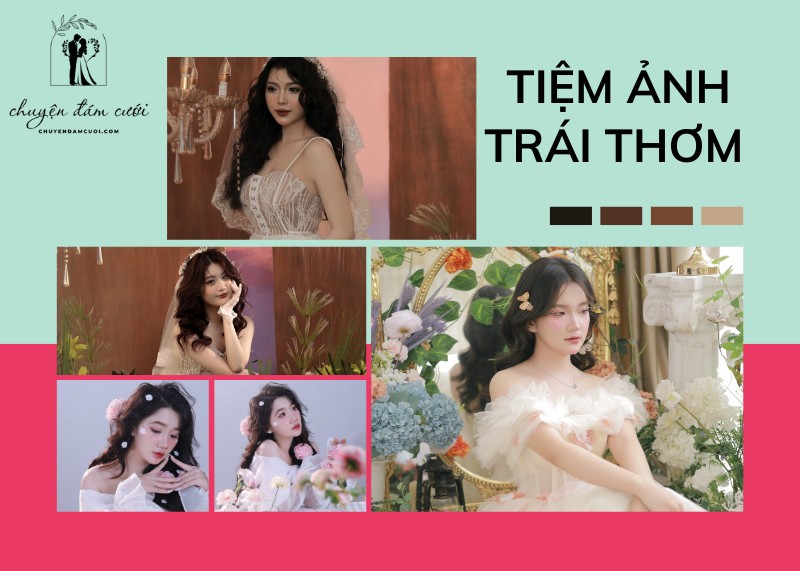 Tiệm ảnh trái thơm - Studio chụp hình cưới Quận 1 chất lượng