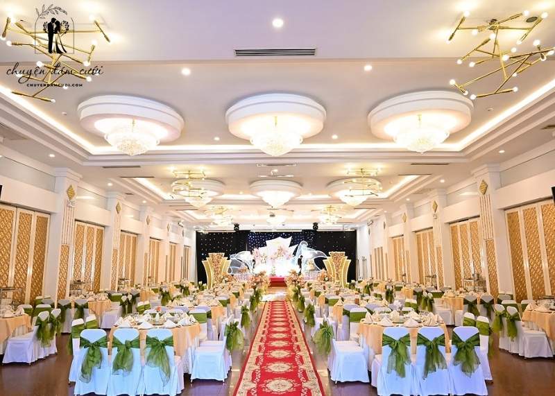 Sun Palace là một trong những cái tên trong danh sách nhà hàng tiệc cưới quận 6 nổi bật