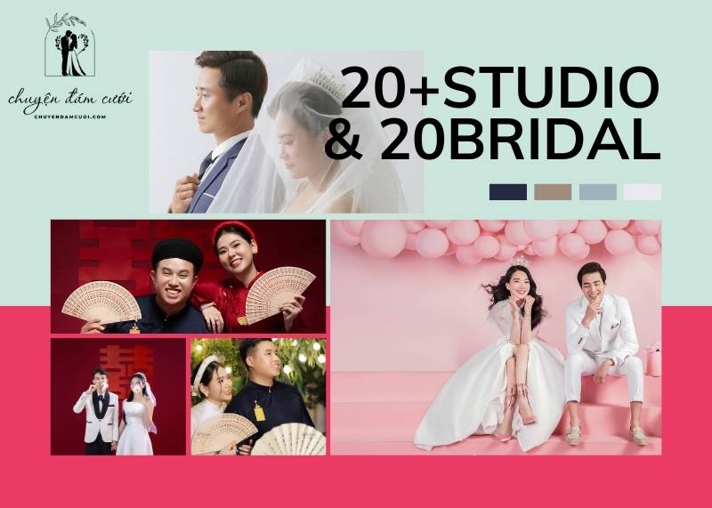 20+ Studio & 20Bridal với bộ ảnh cưới hoàn hảo, đậm chất nghệ thuật và lãng mạn!