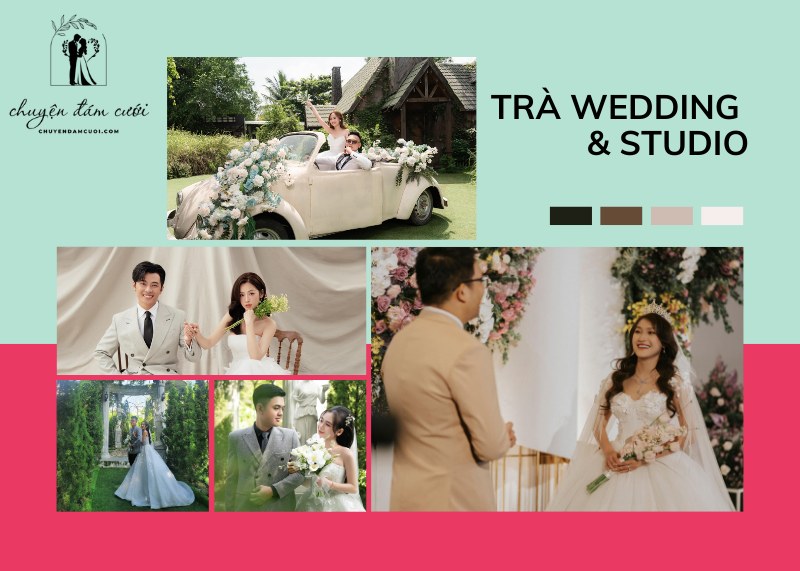 TRÀ Wedding & Studio là studio cung cấp các dịch vụ chụp ảnh và thuê áo cưới