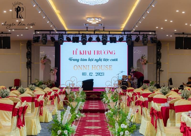 ONNI HOUSE – Nơi tạo dấu ấn cho những khoảnh khắc đáng nhớ! Đẳng cấp từ không gian đến dịch vụ!